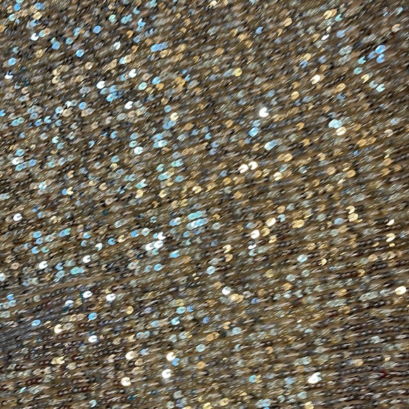 Free people, medium, mini skirt, champagne sequence - Picture 4 of 8